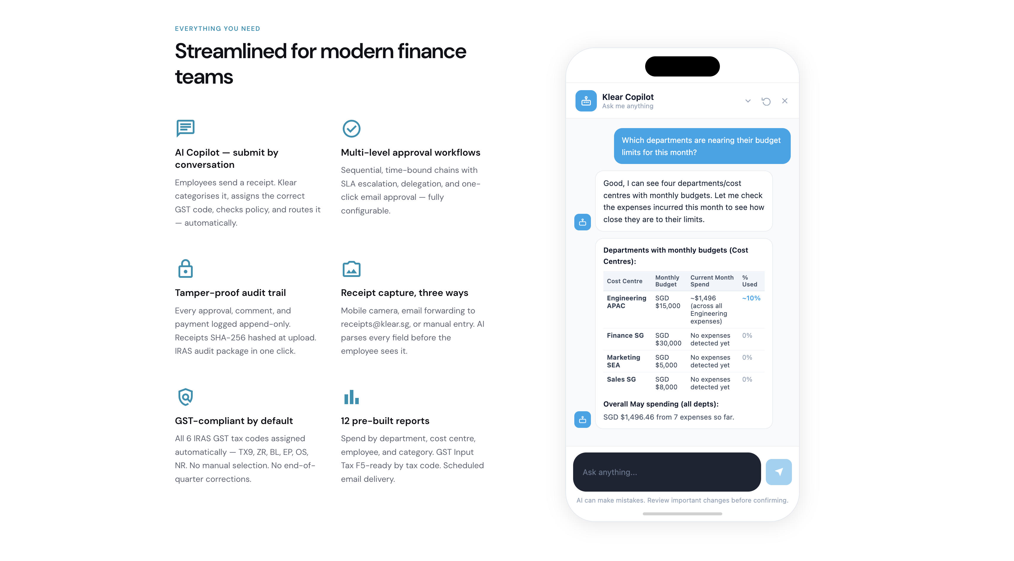 Klear screenshot